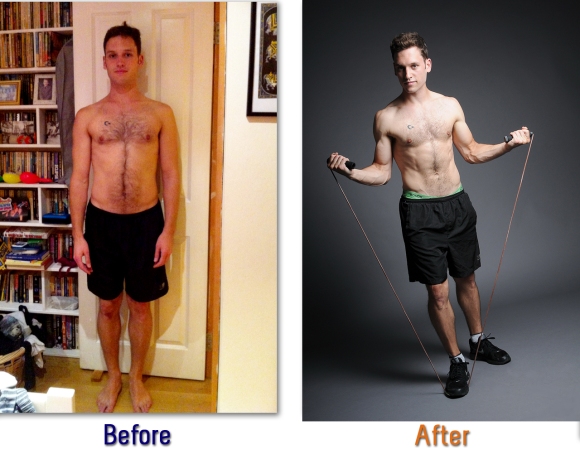 Before & After 12 week challenge